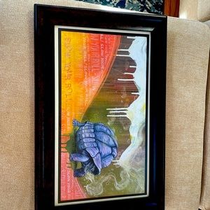 Slow your roll art with professional framing